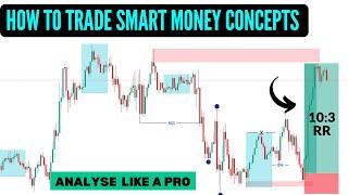 HOW TO TRADE SMART MONEY CONCEPTS LIKE A PRO | FOREX TRADING EDUCATION