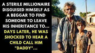 A STERILE MILLIONAIRE DISGUISED HIMSELF AS A BEGGAR TO FIND SOMEONE TO LEAVE HIS INHERITANCE TO...