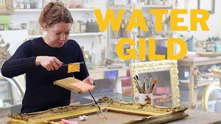 Water gilding for beginners