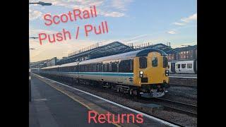 SCOTRAIL, 'push/ pull' set RETURNS.!!!! 47712 'Lady Diana Spencer' ,Chester, 6th February 2023