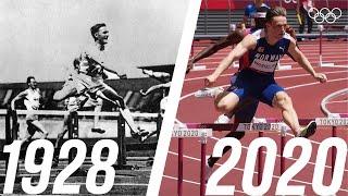 400m Hurdles finals... 90 years apart! | Then & Now