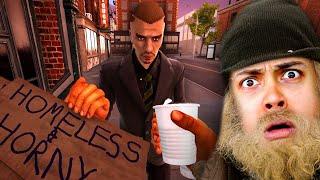 BECOMING HOMELESS In Bum Simulator