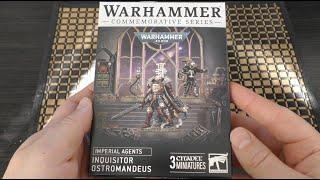 Inquisitor Ostromandeus - Unboxing (WH40K)