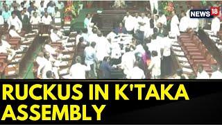 Karnataka News | Karnataka Assembly | Ruckus In Karnataka Assembly Over 'Guarantees' | News18