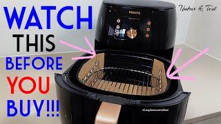 Best UNBOXING Philips Airfryer XXL Premium Collection Black HD9861/99 with Smart Sensing Technology