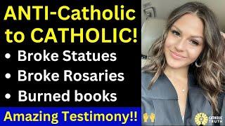 From Evangelical to CATHOLIC! (Anti-Catholic joins Catholic Church!)