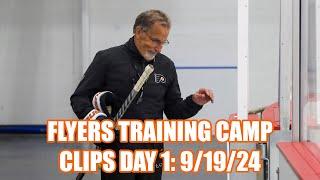 John Tortorella Bag Skate Day | Philadelphia Flyers Training Camp Clips - Day 1 9/19/24