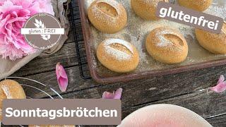 glutenfreie Sonntagsbrötchen / Rezept / helle Brötchen / glutenfrei backen mit Nadine