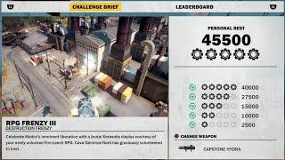 RPG Frenzy III 5 gears Just Cause 3 Destruction Frenzy walkthrough PS4