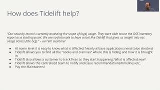 Tidelift briefing: What you need to know about the Log4Shell vulnerability