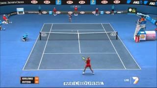 Maria Kirilenko forgets to shriek