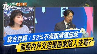 【#今日精華搶先看】聯合民調：53%不滿賴清德施政 面臨內外交迫讓國家陷入空轉？少康戰情室 20250519｜#陳亭妃 #張啓楷 #陳鳳馨 #賴士葆 #李永萍 #謝龍介