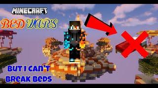 Minecraft Bed Wars But I Can't Break Bed | With @TechBoyGaming | Minecraft Bed Wars Funny Gameplay 