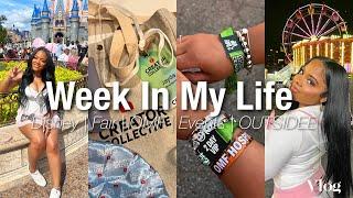 Vlog: FUN Week In My Life | I’VE BEEN OUTSIDE !!  TRIP TO DISNEY , EVENTS , FAIR DATE + MORE 