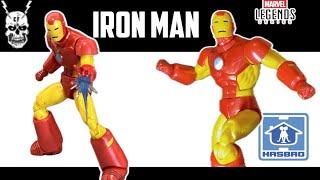 Marvel legends Retro Card Model 009 Iron Man Review