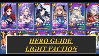 LIGHT FACTION HERO GUIDE 2024 Mobile Legends: Adventure