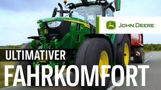 Genießen Sie ultimativen Fahrkomfort mit JOHN DEERE TRAKTOREN!