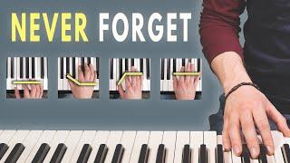 How To Memorize Every Major & Minor Chord INVERSION On Piano