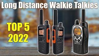 Top 5 Best Long Distance Walkie Talkies In 2022 Reviews