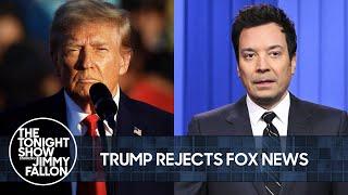 Trump Rejects Fox News' Debate Offer, Harris' Support Among Republicans Has Doubled | Tonight Show