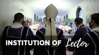 Mass of the Institution of Lectors