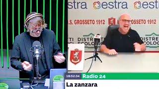 L'allenatore del Grosseto dà la carica - La Zanzara 3.10.2024