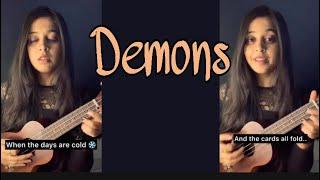 Demons - Imagine Dragons | 1 minute - Ukulele Cover | Theoryandstrings