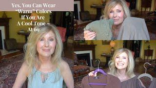 Yes, You Can Wear "Warm" Colors Even If You Are Cool Toned~At 69