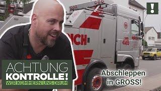 "The King of the Road!"  Abschleppen mit dem 4-Achser! | Achtung Kontrolle