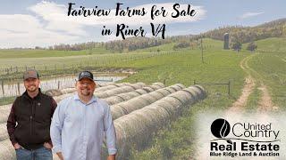 SOLD - Fairview Farms Commercial - Riner VA