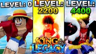 I Spent 24 Hours Grinding As Luffy In Roblox King Legacy... Here's What Happened!