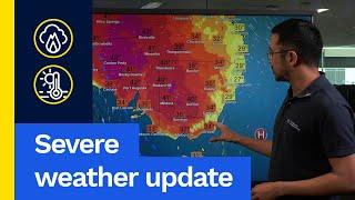 Severe Weather Update Fri 3 Jan 2025: Heat and Extreme Fire Dangers for south-east Australia