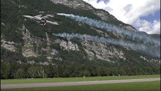 4K | "Brachial Gripen Display" - SAF at LSMF-Mollis Air Show | Zigermeet | 08.2019