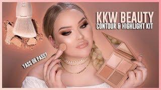 KIM KARDASHIAN: KKW BEAUTY - POWDER CONTOUR & HIGHLIGHT KIT REVIEW!