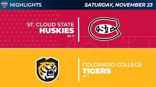 11/23/24 - St. Cloud State at Colorado College Highlights