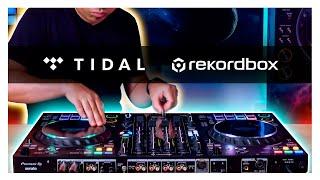 Scratching stems on rekordbox 7 with TIDAL