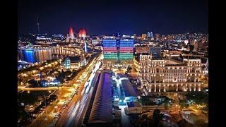 Azerbaijan Travel Vlog: Baku Nights tour / Тур по ночному Баку