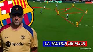 LA TACTICA que ESTA ARREGLANDO al BARCELONA //Como juega el BARCELONA DE FLICK 