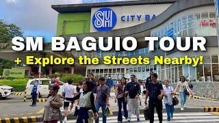 SM CITY BAGUIO TOUR + Explore the Quiet Streets Nearby! COLD BER-Months Walk in Baguio Philippines