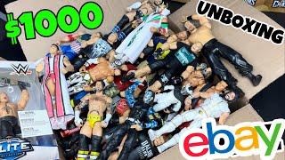 MASSIVE $1,000 Box Of WWE Action Figures Unboxing! | 50+ Figures | RARE