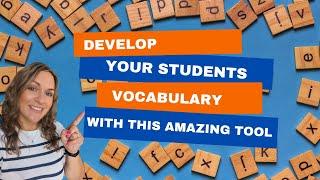 BUILD your students VOCABULARY in SECONDS with this INCREDIBLE tool!