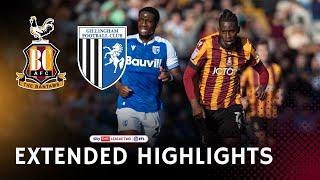 EXTENDED HIGHLIGHTS: Bradford City v Gillingham