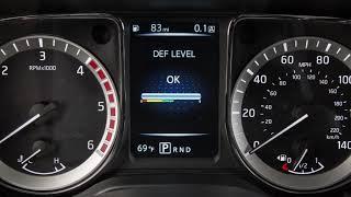 2019 Nissan TITAN - Diesel Exhaust Fluid (DEF) (Diesel Models Only)