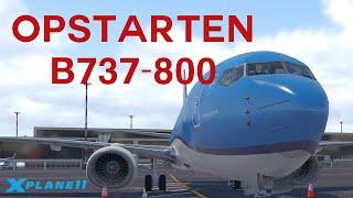 Zibo Mod 737-800 opstarten - Cold & Dark