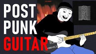 How to play Post-Punk guitar in 2 minutes