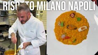 RISOTTO MILAN NAPLES - Chef Roberto Di Pinto