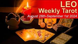 LEO WEEKLY TAROT READING "A LOVE INTEREST, LOOKING FORWARDS" August 26th to September 1st 2024