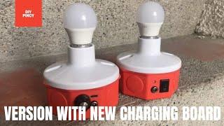 BETTER How to make Emergency bulb | rechargeable bulb | emergency light