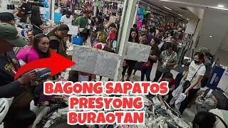 MGA LATAG NA SAPATOS DINUMOG DAHIL SA SOBRANG MURA BAGSAK PRESYO HINDI LANG SA BURAOTAN ANG MURA.