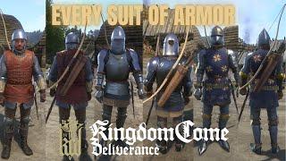 Every Armor Set in Kingdom Come Deliverance